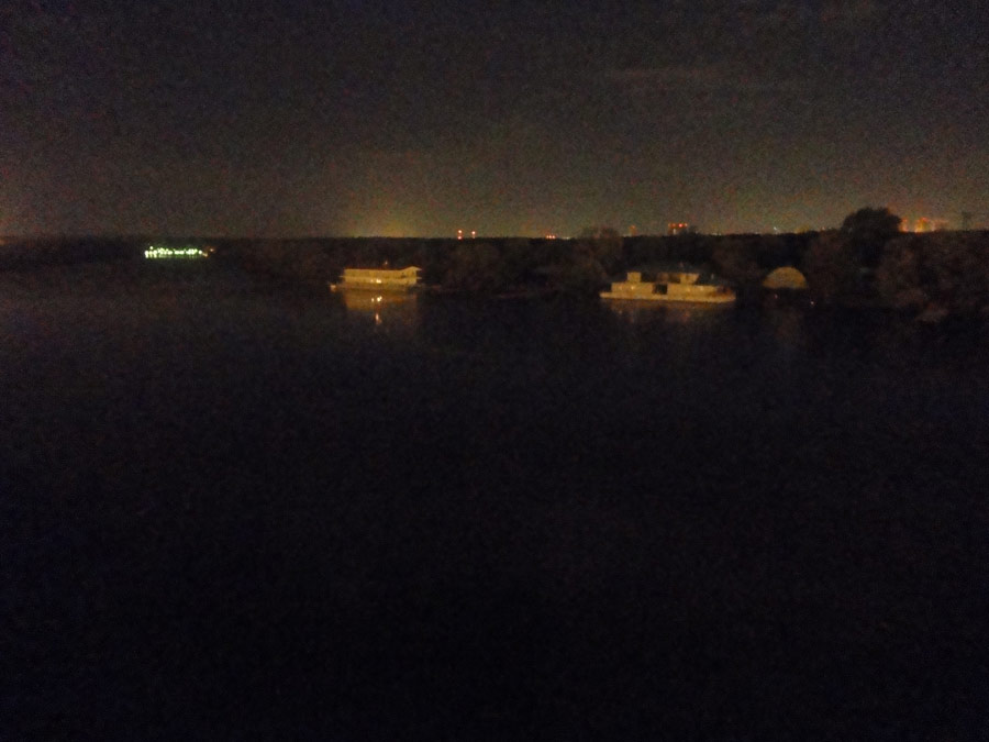 Баржи на Москве реке